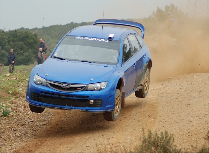 CM's Subaru Impreza WRC 2008 Test Car
